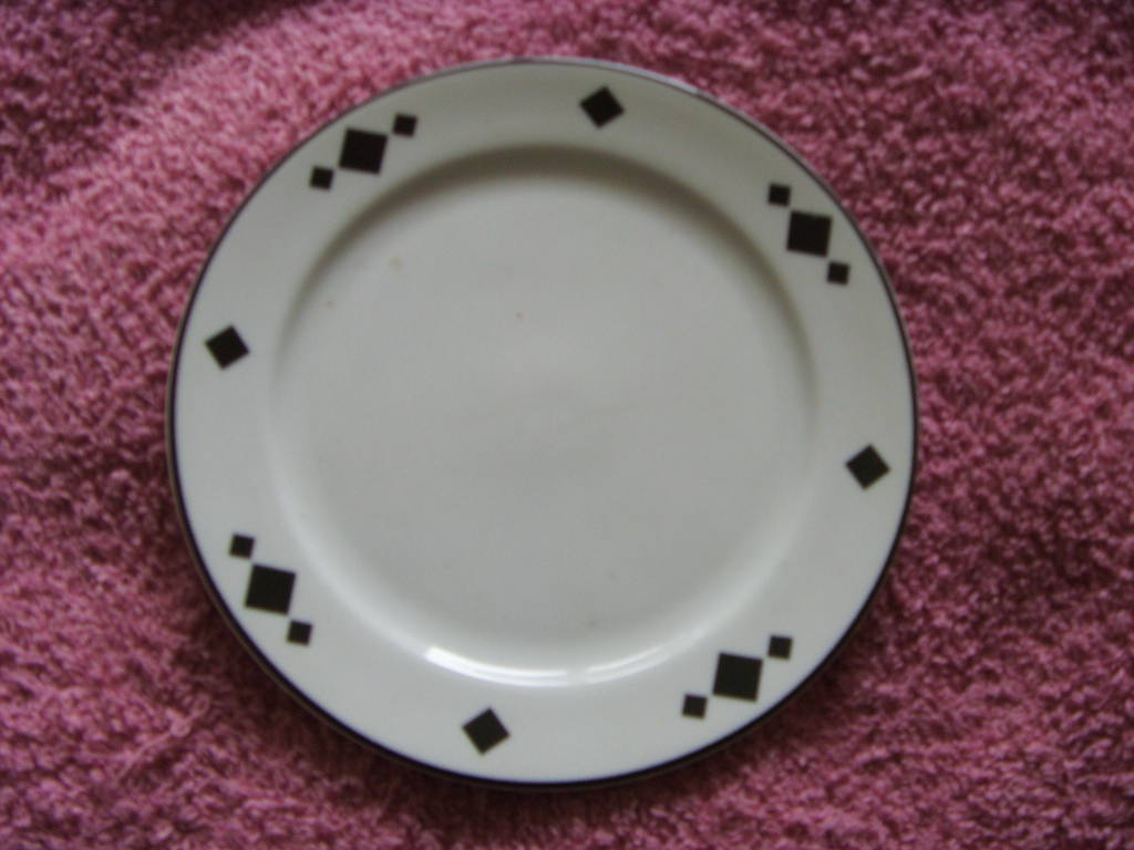 AS USED IN SERVICE DINING SIDE PLATE FROM THE ORIGINAL P&O VESSEL THE ORIANA CIRCA 1960's